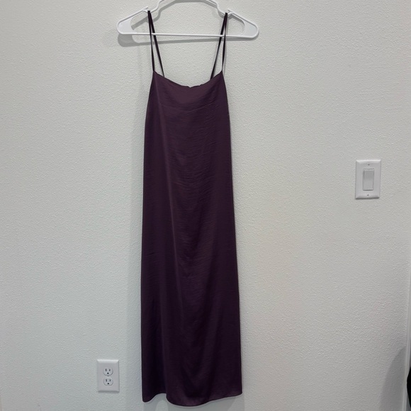 Madewell Purple Slip Dress Size 6 - Picture 1 of 9